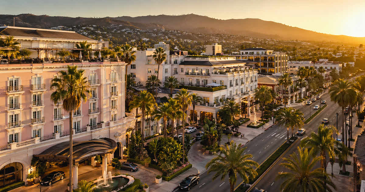 Beverly Hills Luxury Hotel District