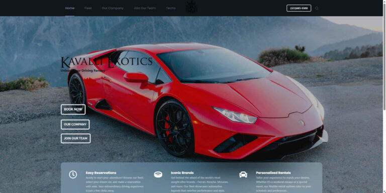 Kavalli Exotic Car Rentals Claremont CA 768x384