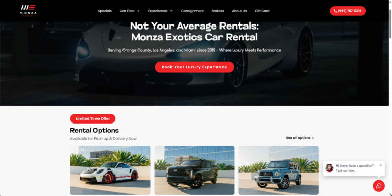 Monza Exotics Huntington Beach CA 768x384