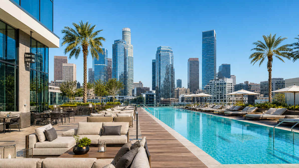 Downtown Los Angeles California Luxury Hotel